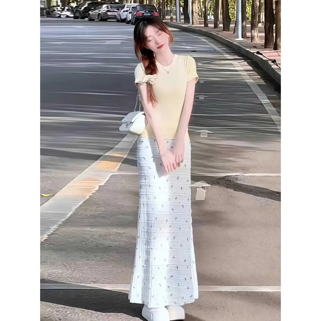 韩系夏日穿搭一整套高级感气质御姐温柔风半