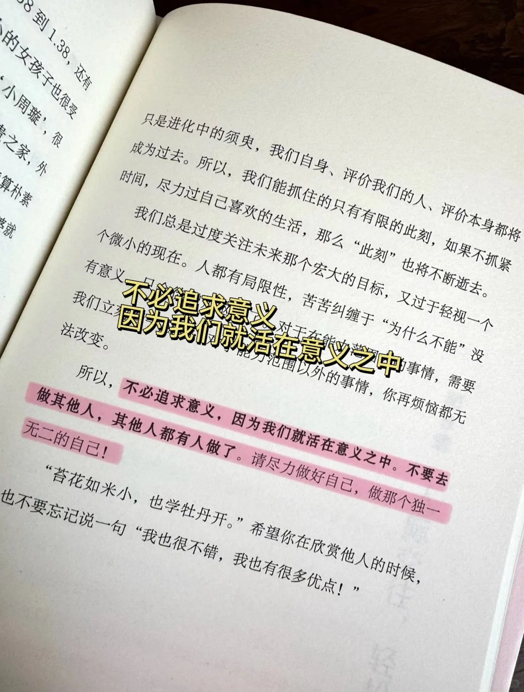 不做娇艳花朵，做独特的自己💃