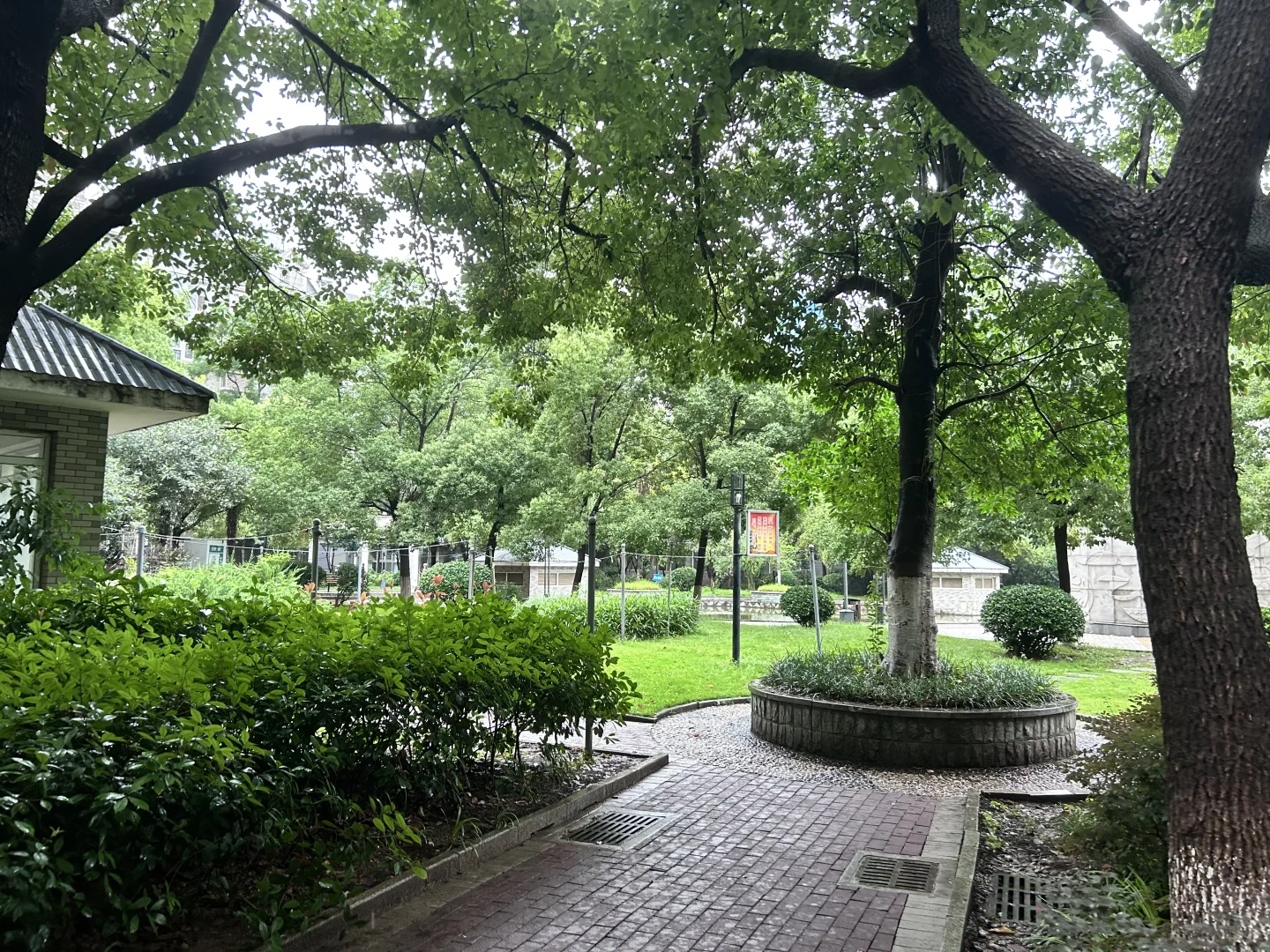 真不愧是我偏爱的小区，公园里的房子