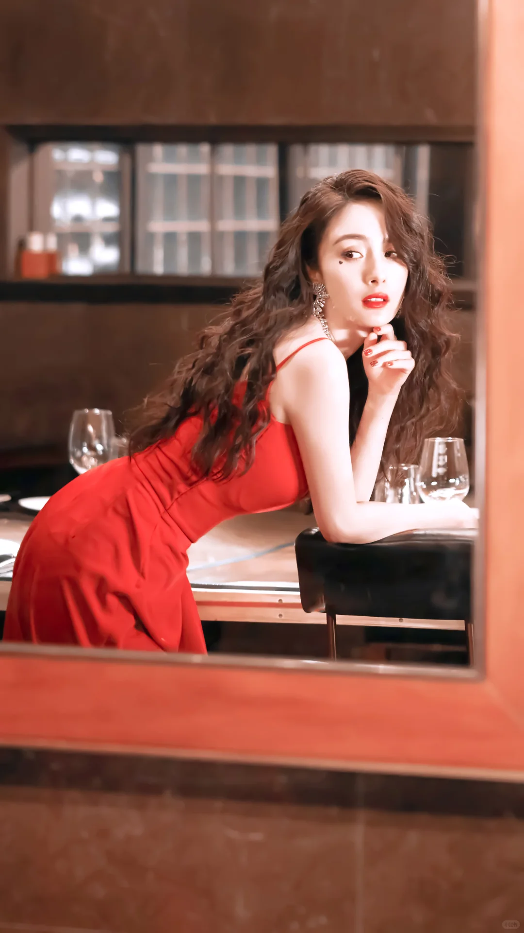 杨幂——红色长裙礼服（86p）