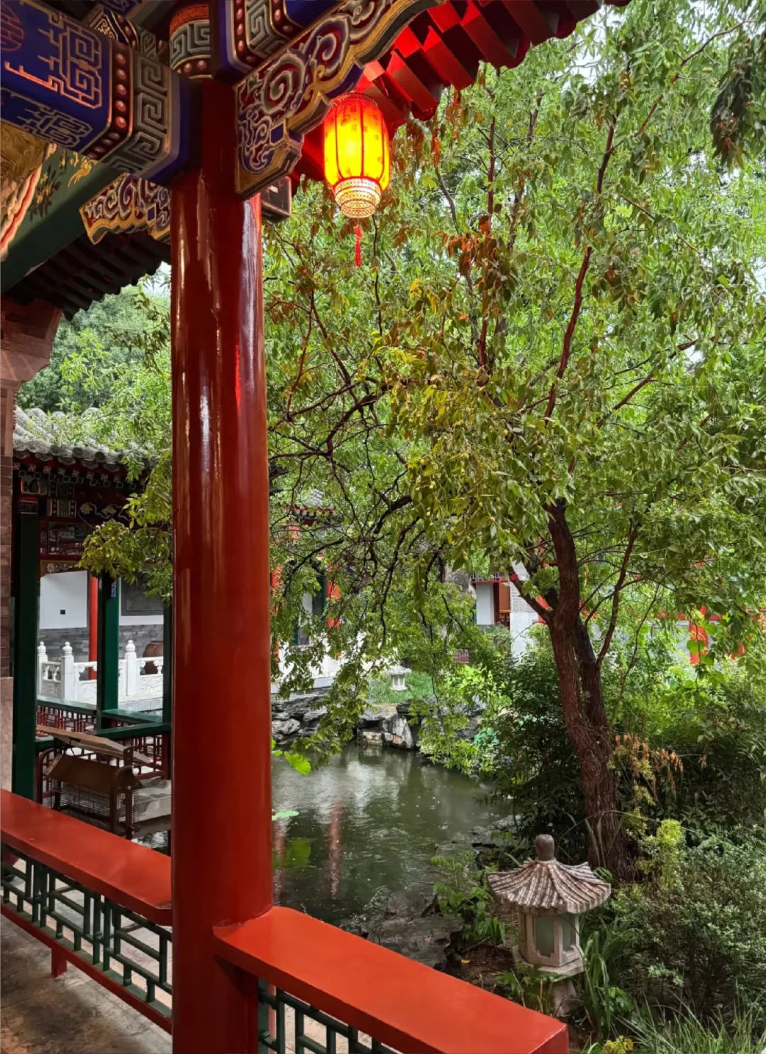 第一次看到李湘晒豪宅❗是北京四合院😭