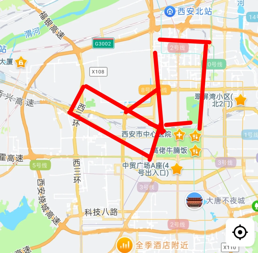 西安看房真的累了