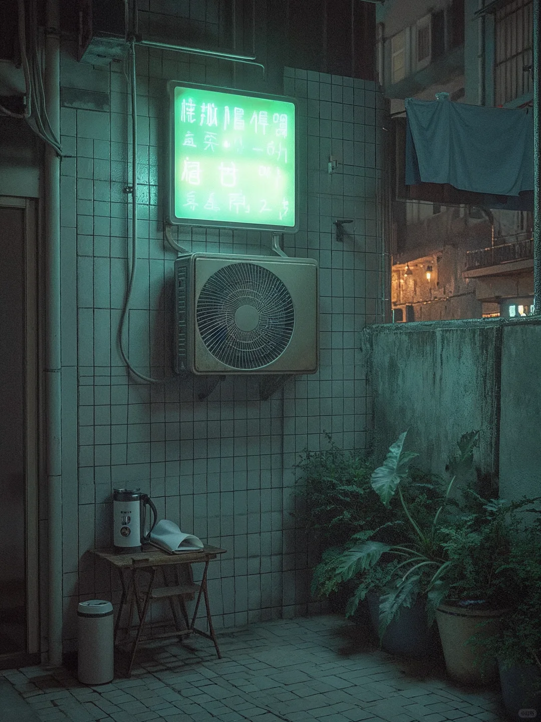1988年，你住在香港中环的老公寓……