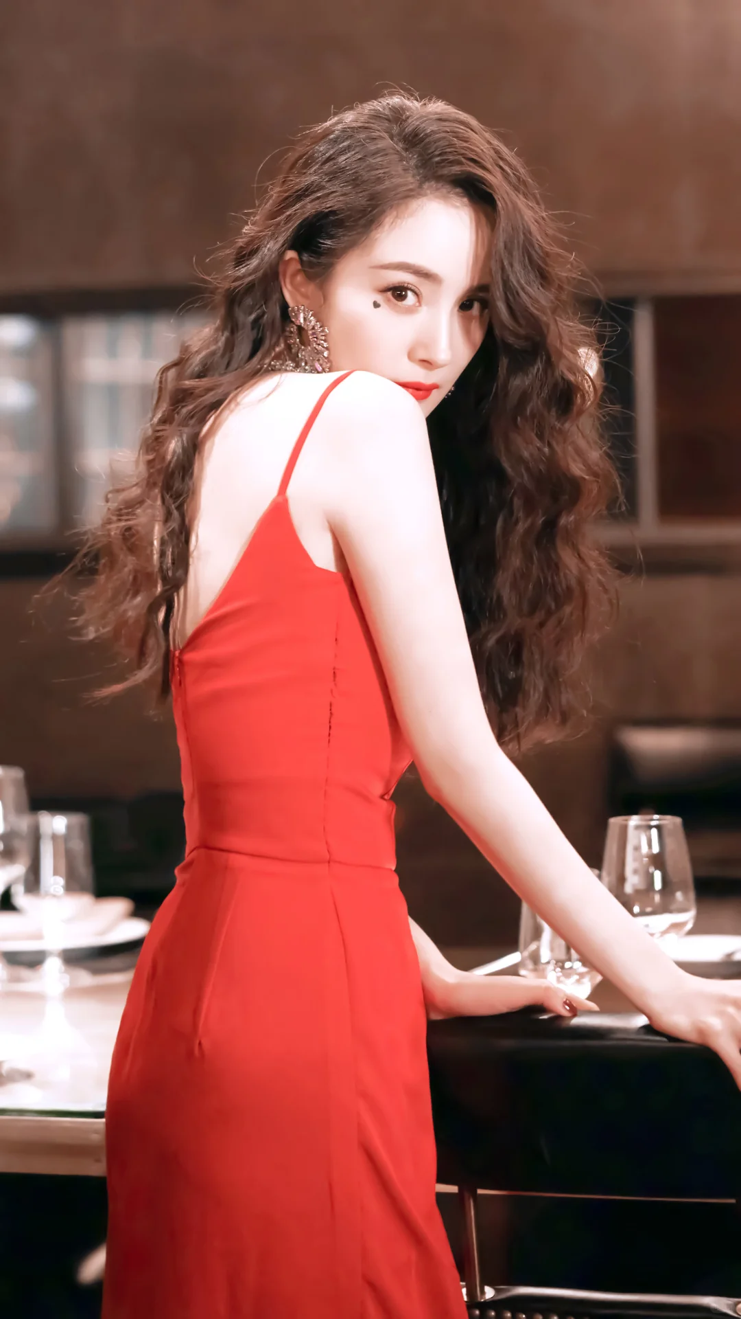 杨幂——红色长裙礼服（86p）