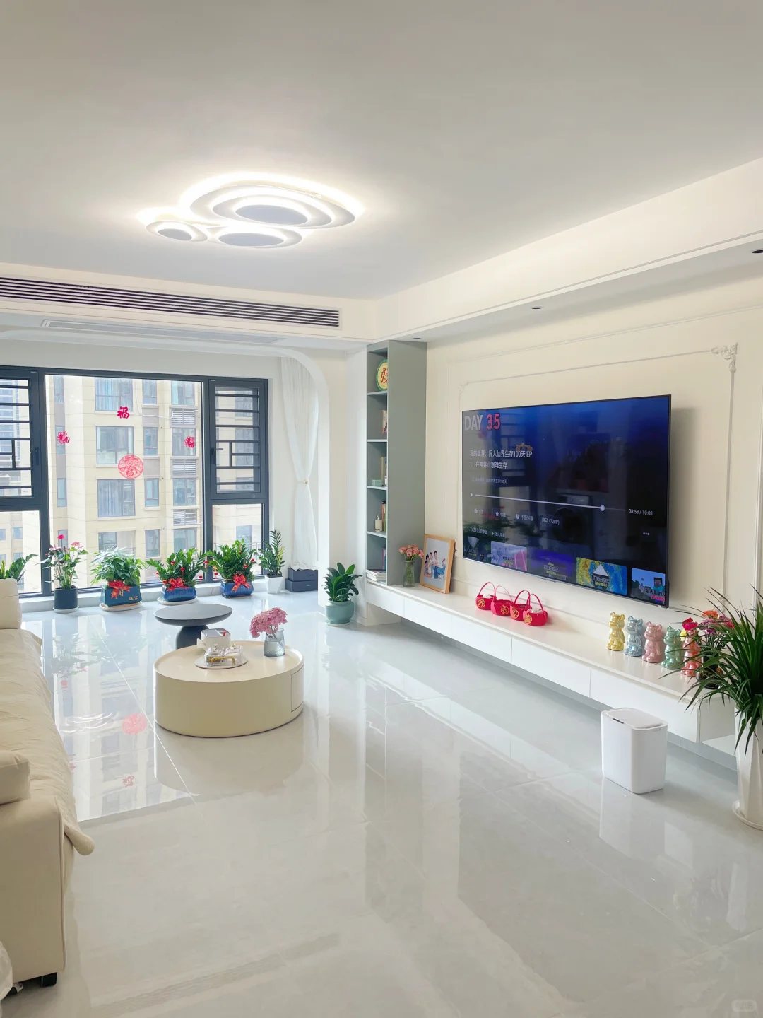98m²的小三室，没什么特别就挺显大的❗