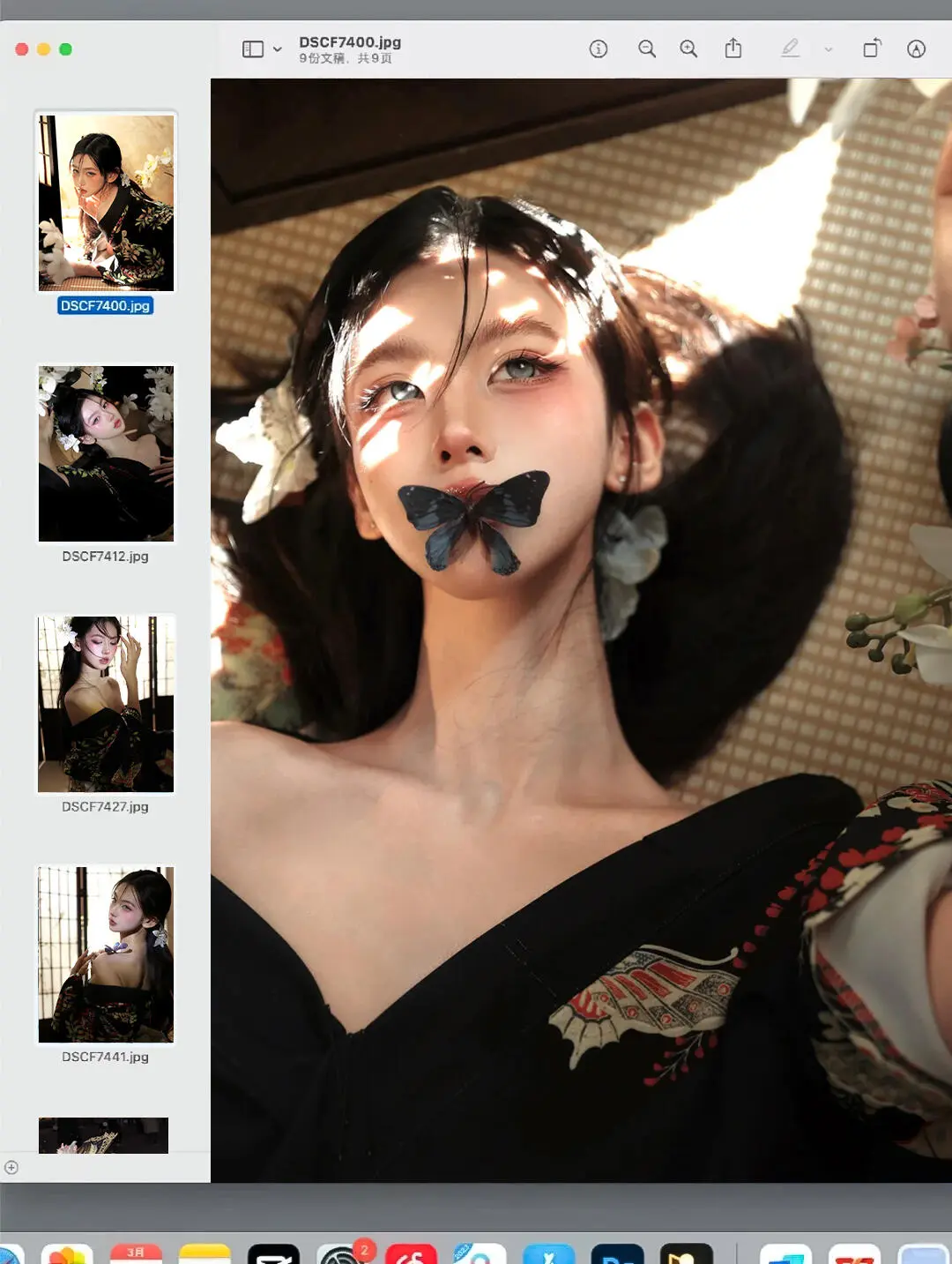 “花开彼岸🖤”绝美妖艳的和服｜深圳写真
