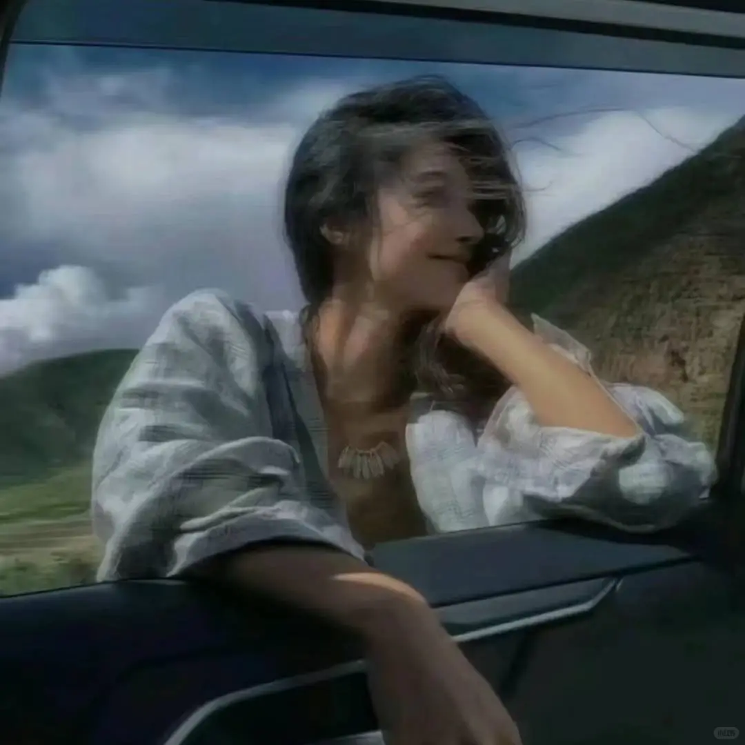 海边不露脸美女头像