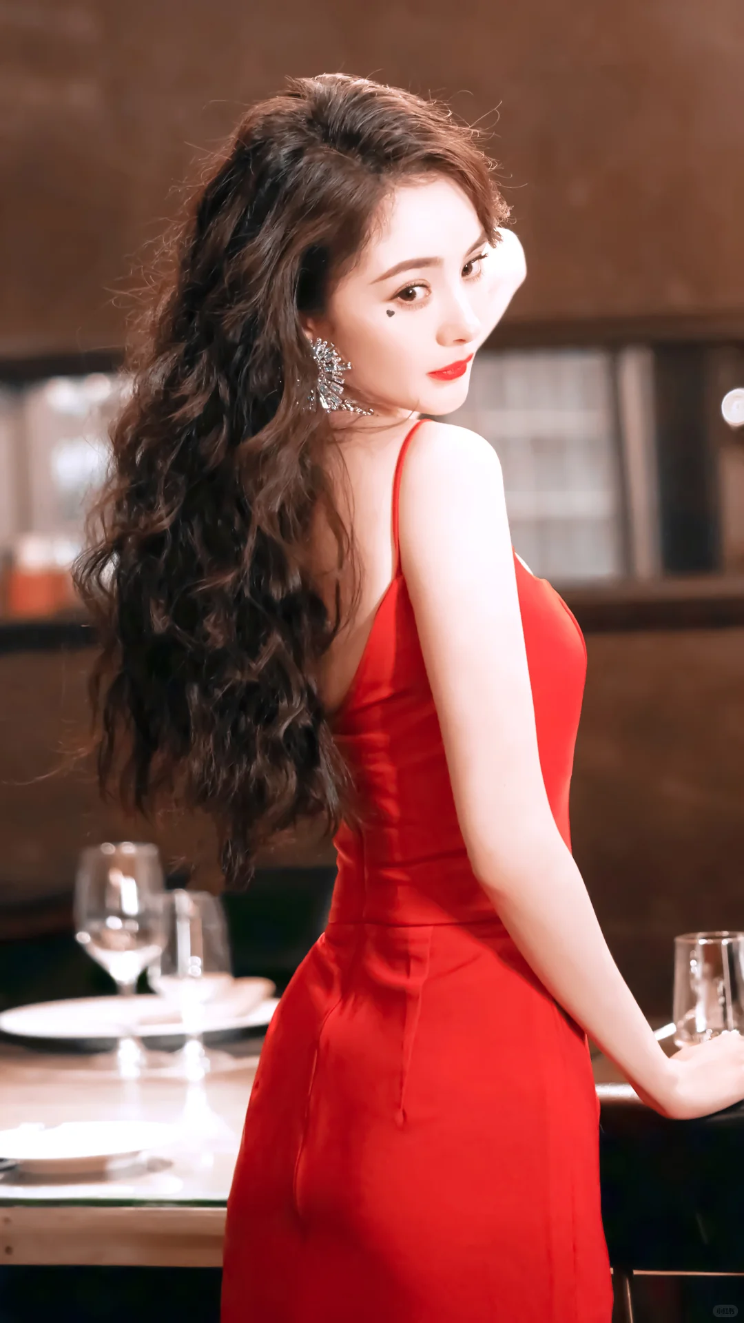 杨幂——红色长裙礼服（86p）