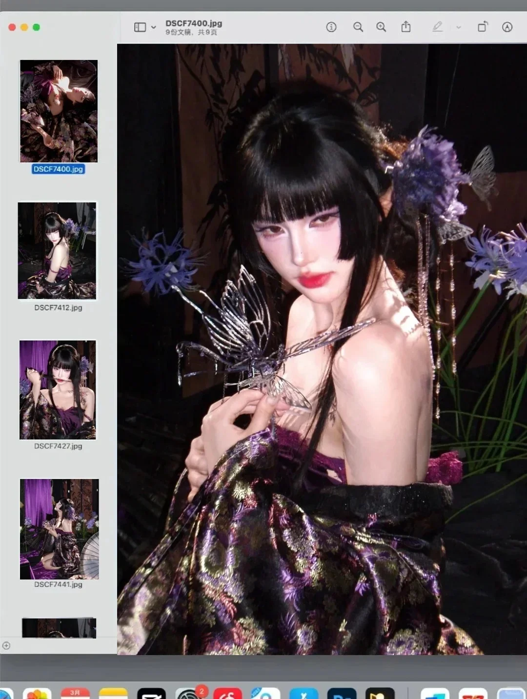 “花开彼岸🖤”绝美妖艳的和服｜深圳写真