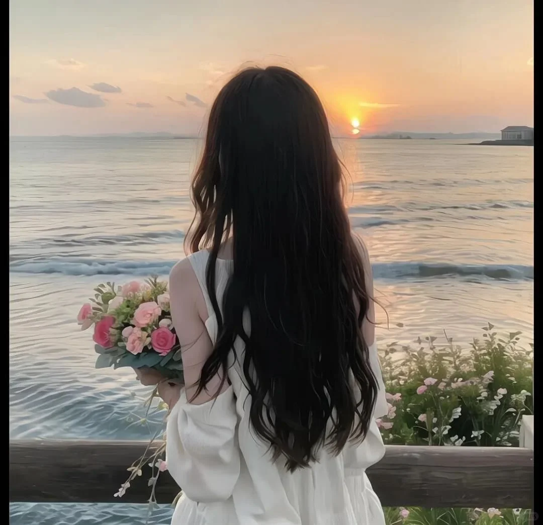 会发光的女生头像～