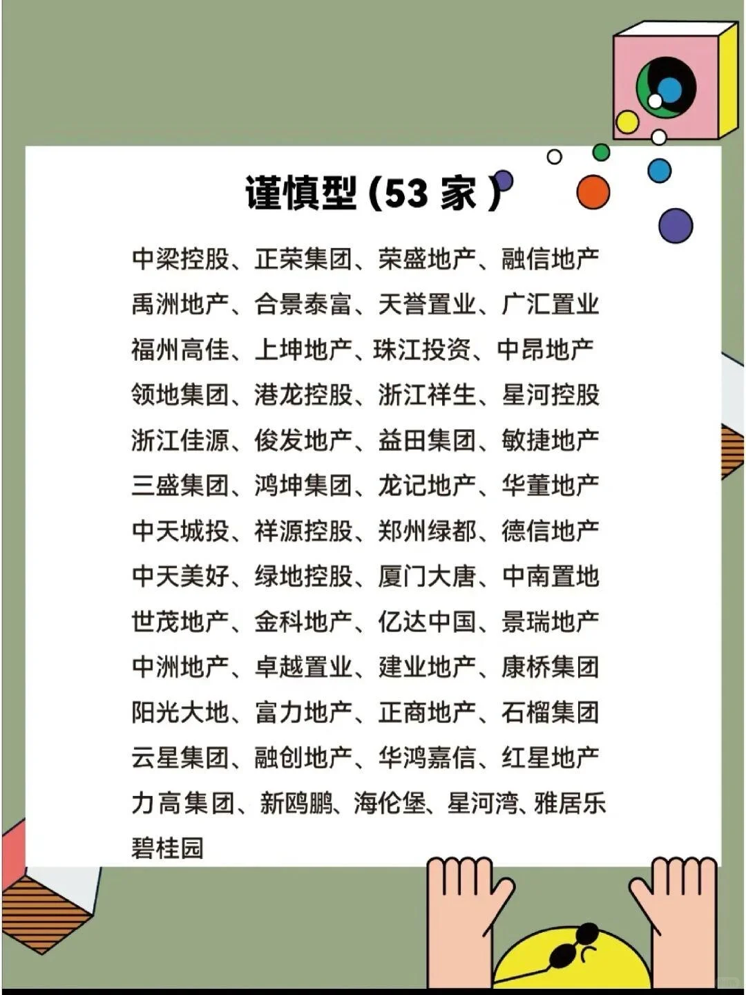 买房必看！最新开发商优良中差评级
