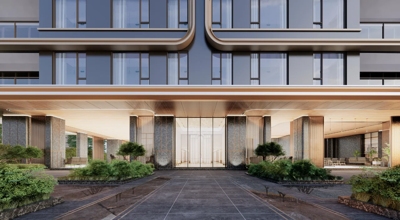 高端住宅 | 仪式中轴·极致户型·公建立面