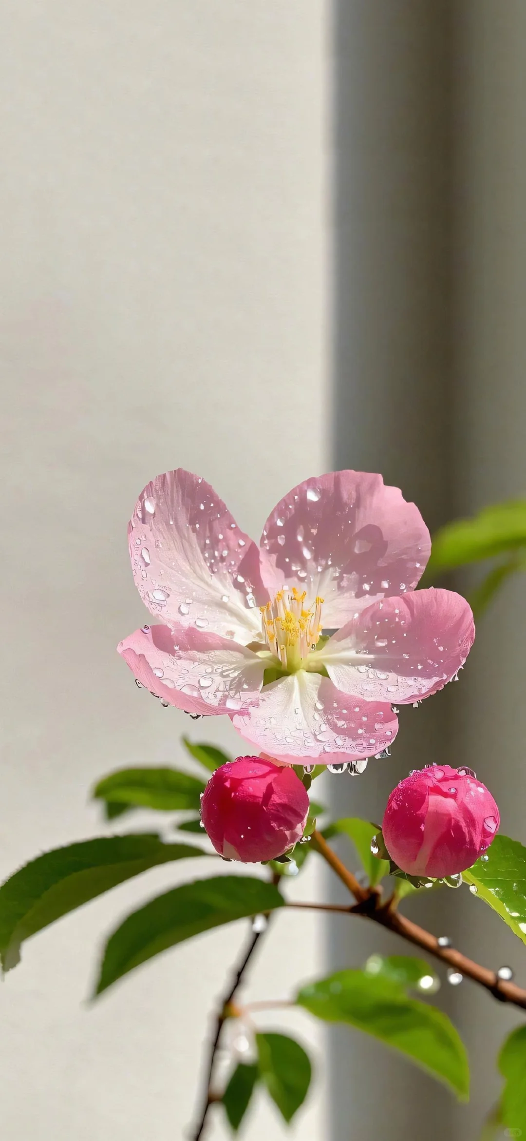 〖手机壁纸〗娇艳欲滴的花朵