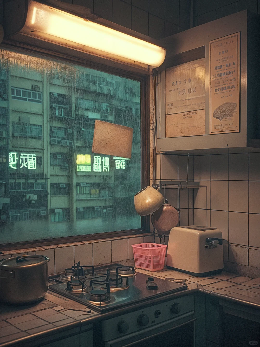 1988年，你住在香港中环的老公寓……
