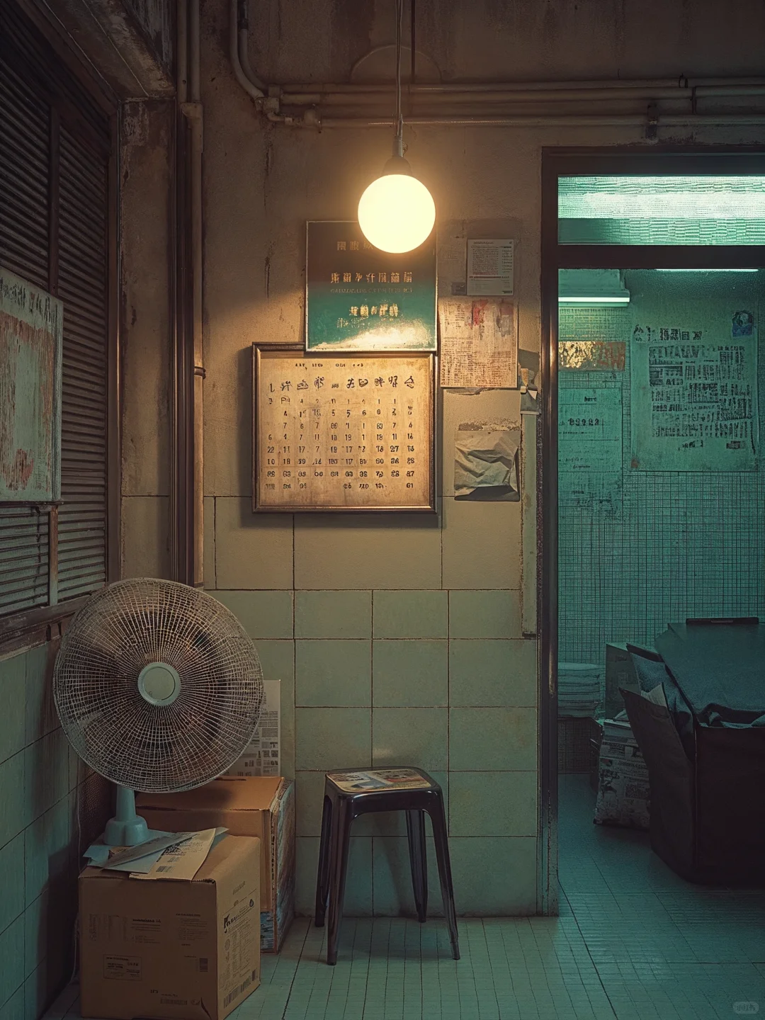 1988年，你住在香港中环的老公寓……
