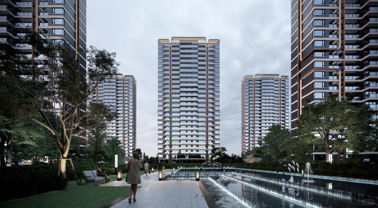 高端住宅 | 仪式中轴·极致户型·公建立面