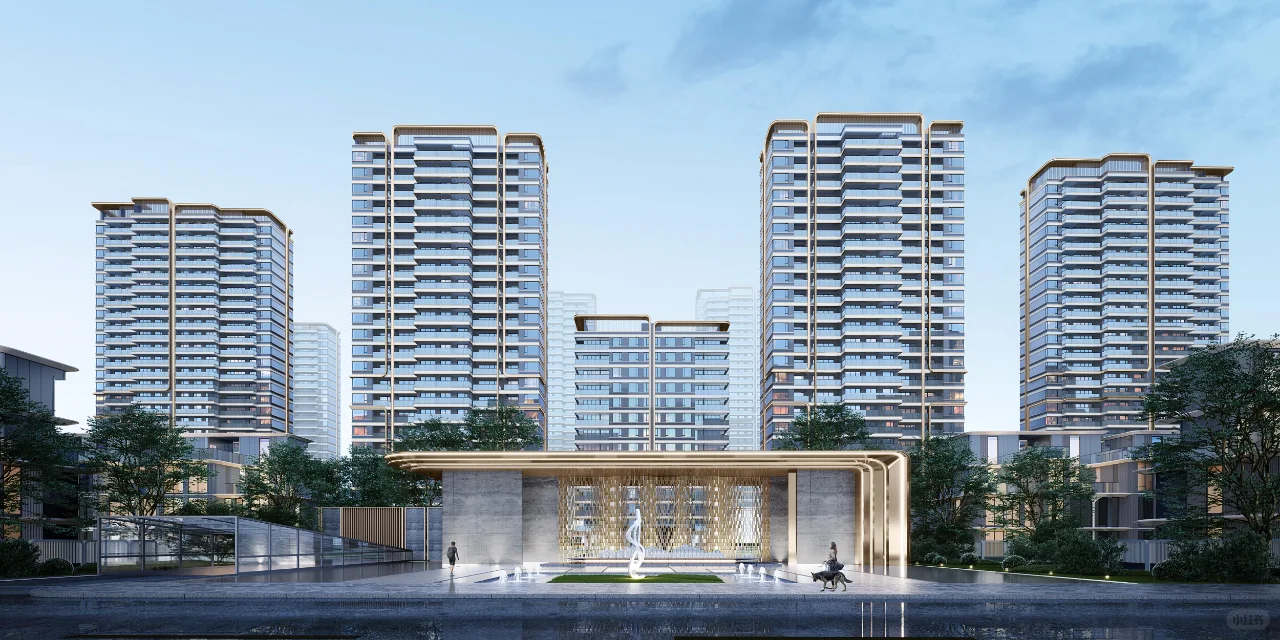 高端住宅 | 仪式中轴·极致户型·公建立面