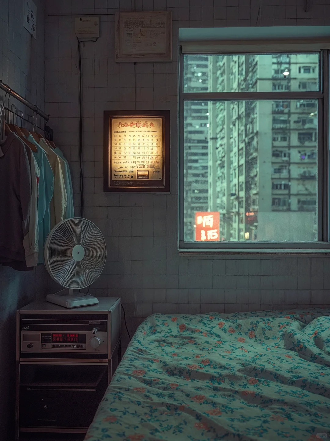 1988年，你住在香港中环的老公寓……