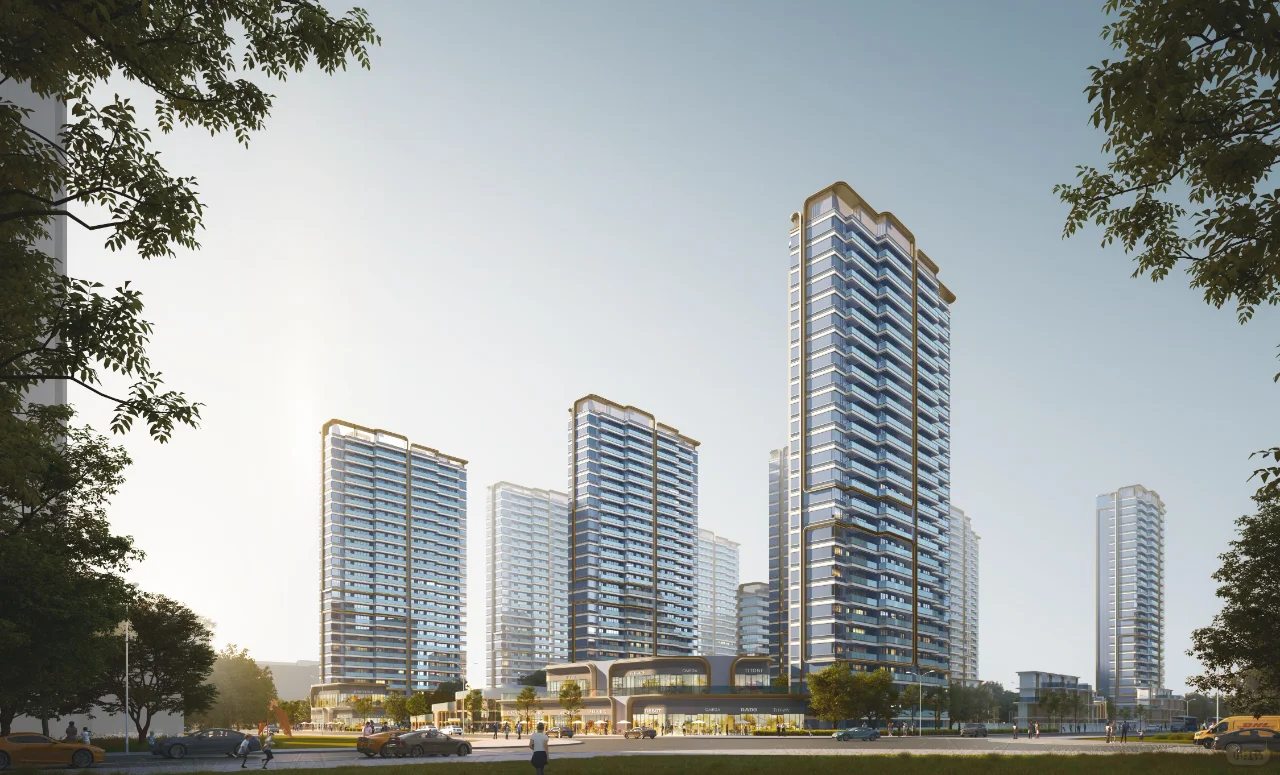高端住宅 | 仪式中轴·极致户型·公建立面