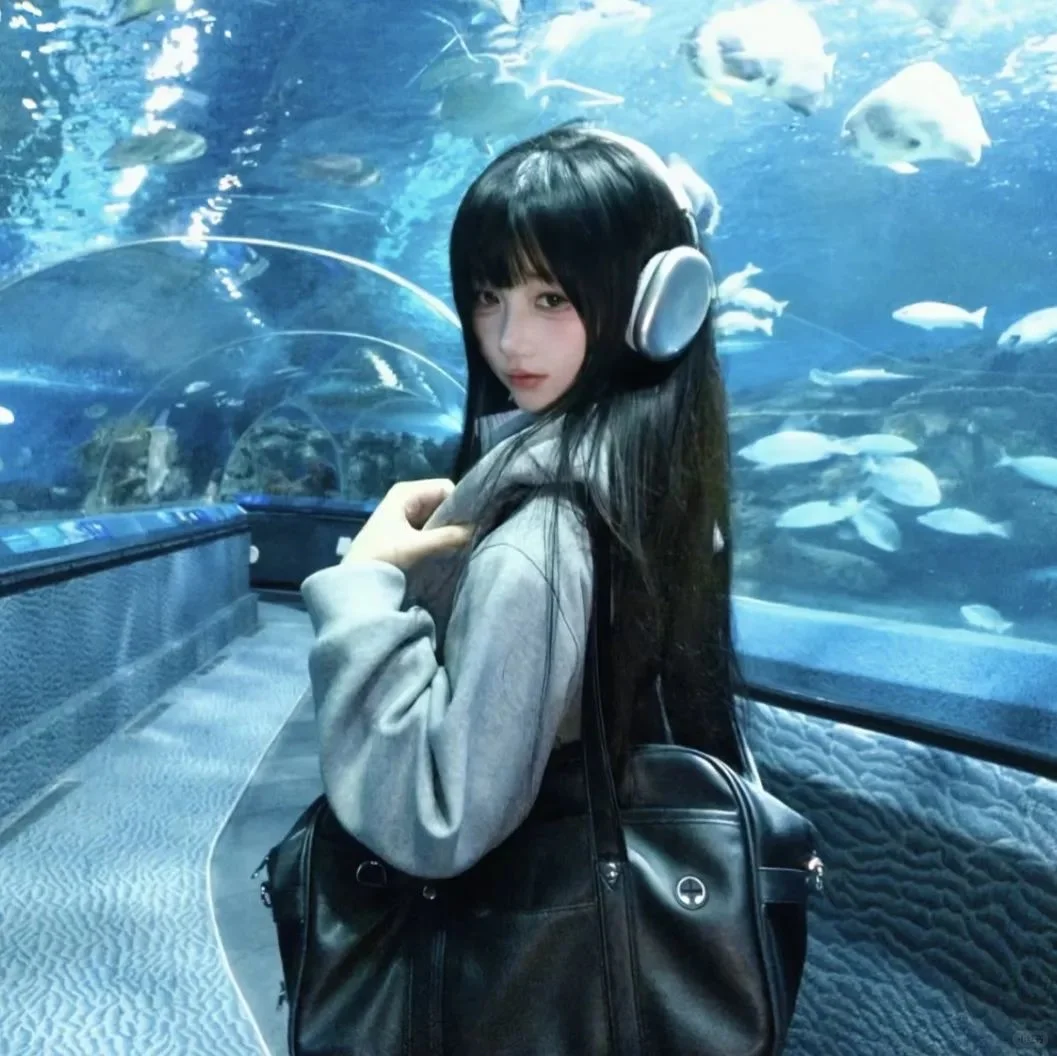 蓝色系女头｜唯美