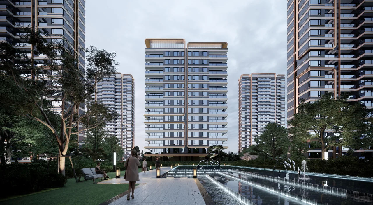 高端住宅 | 仪式中轴·极致户型·公建立面
