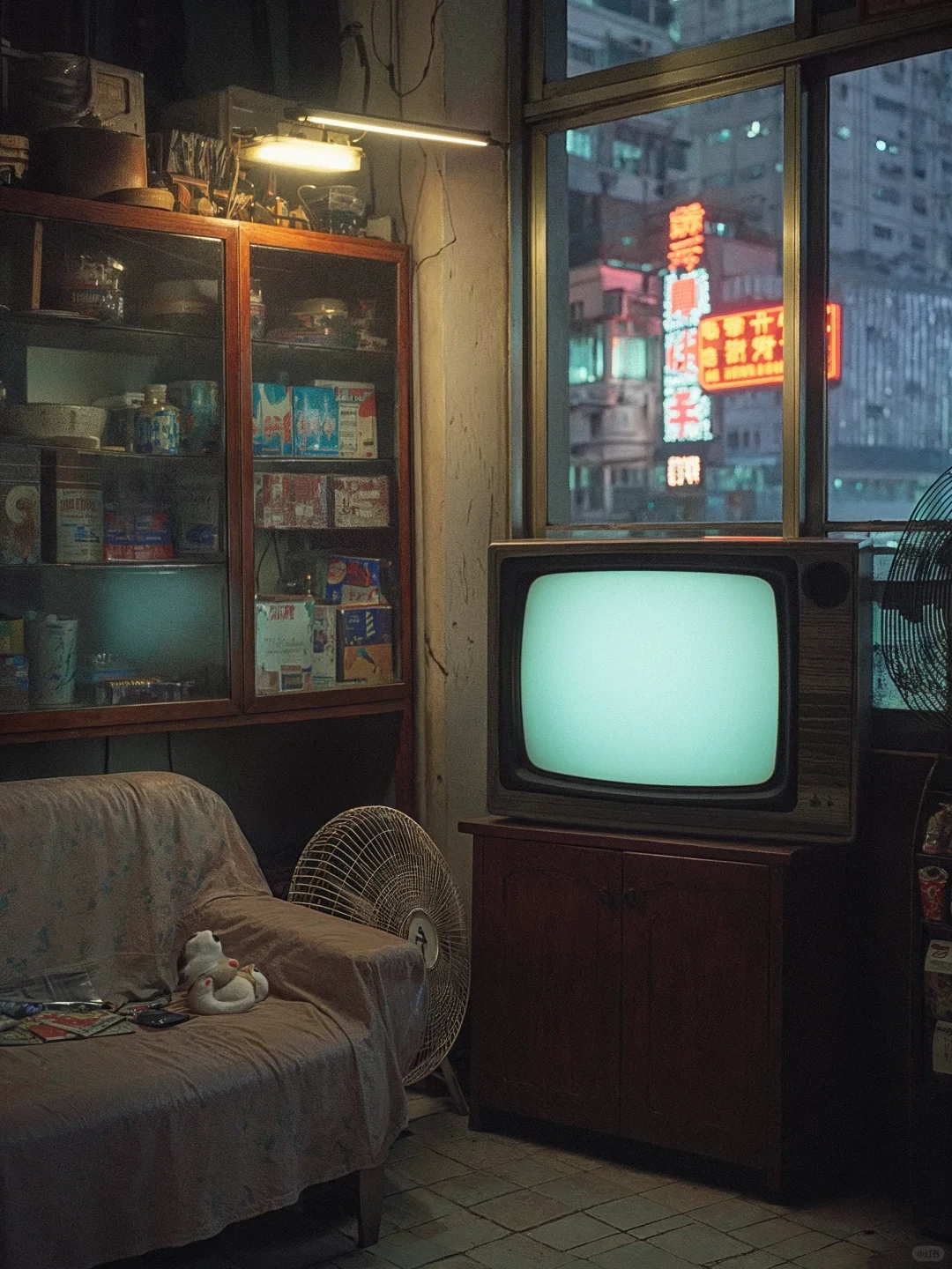 1988年，你住在香港中环的老公寓……