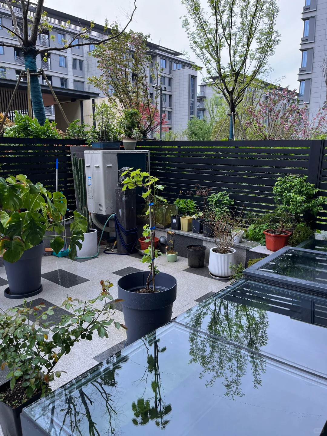 洋房一楼带花园地下室，下雨天沉浸式宅家