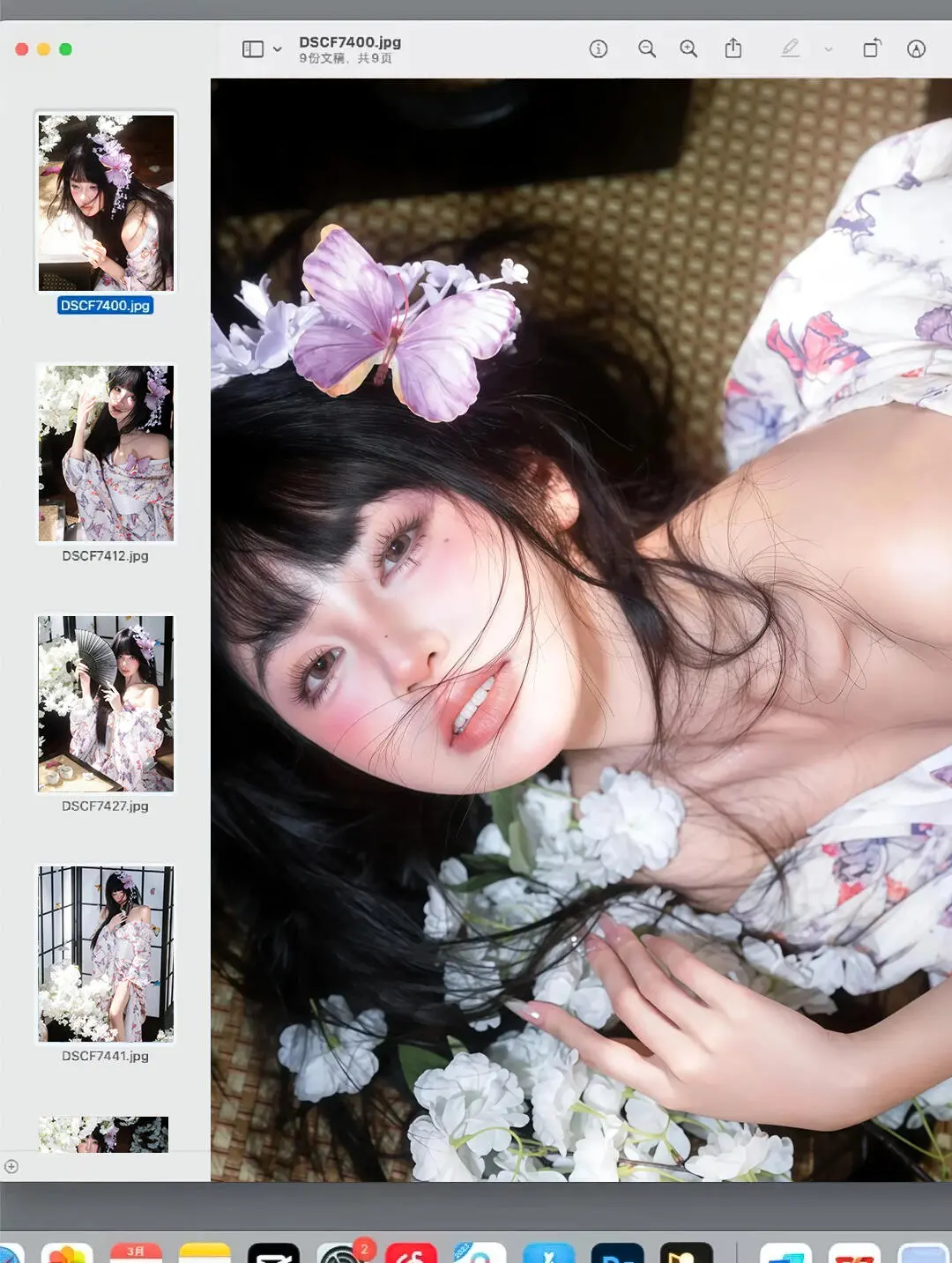 “花开彼岸🖤”绝美妖艳的和服｜深圳写真