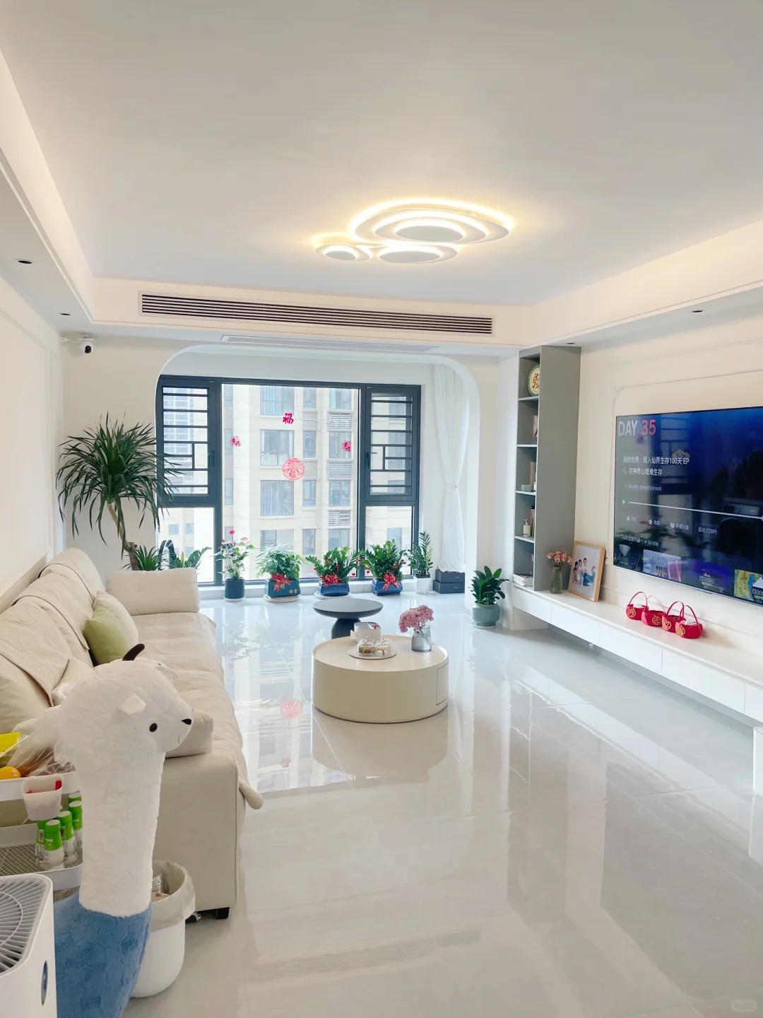 98m²的小三室，没什么特别就挺显大的❗