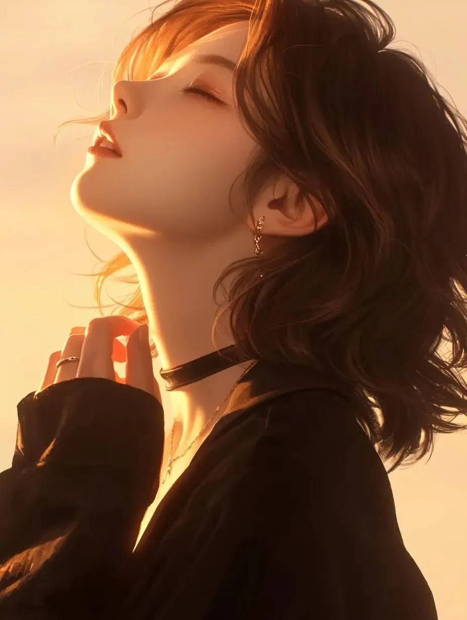 女生头像，不慌不忙 做自己的小太阳。