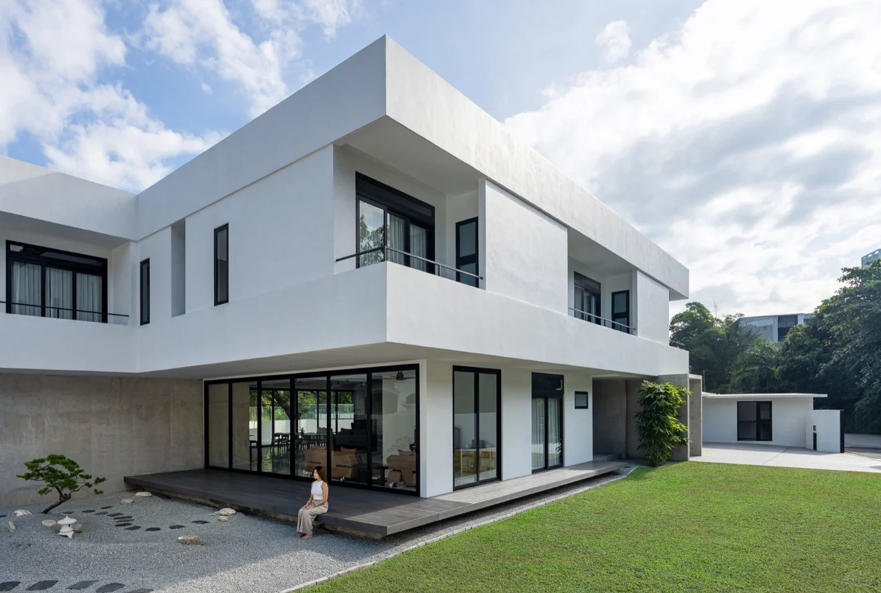 Tessera住宅：简洁几何，宁静优雅之居