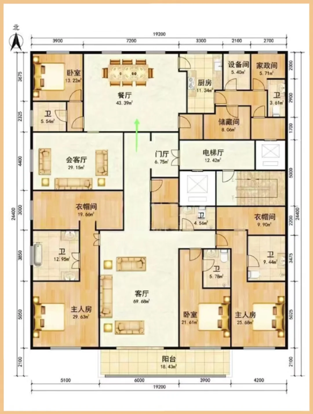 假如你拥有将近480平米的房子，会想到哪些？