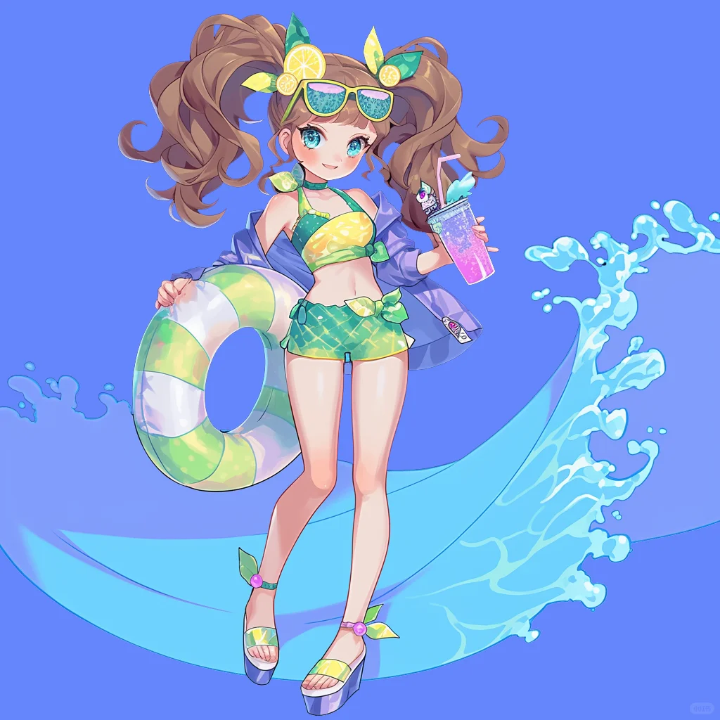 这个泳装真的好夏天呀｜12套