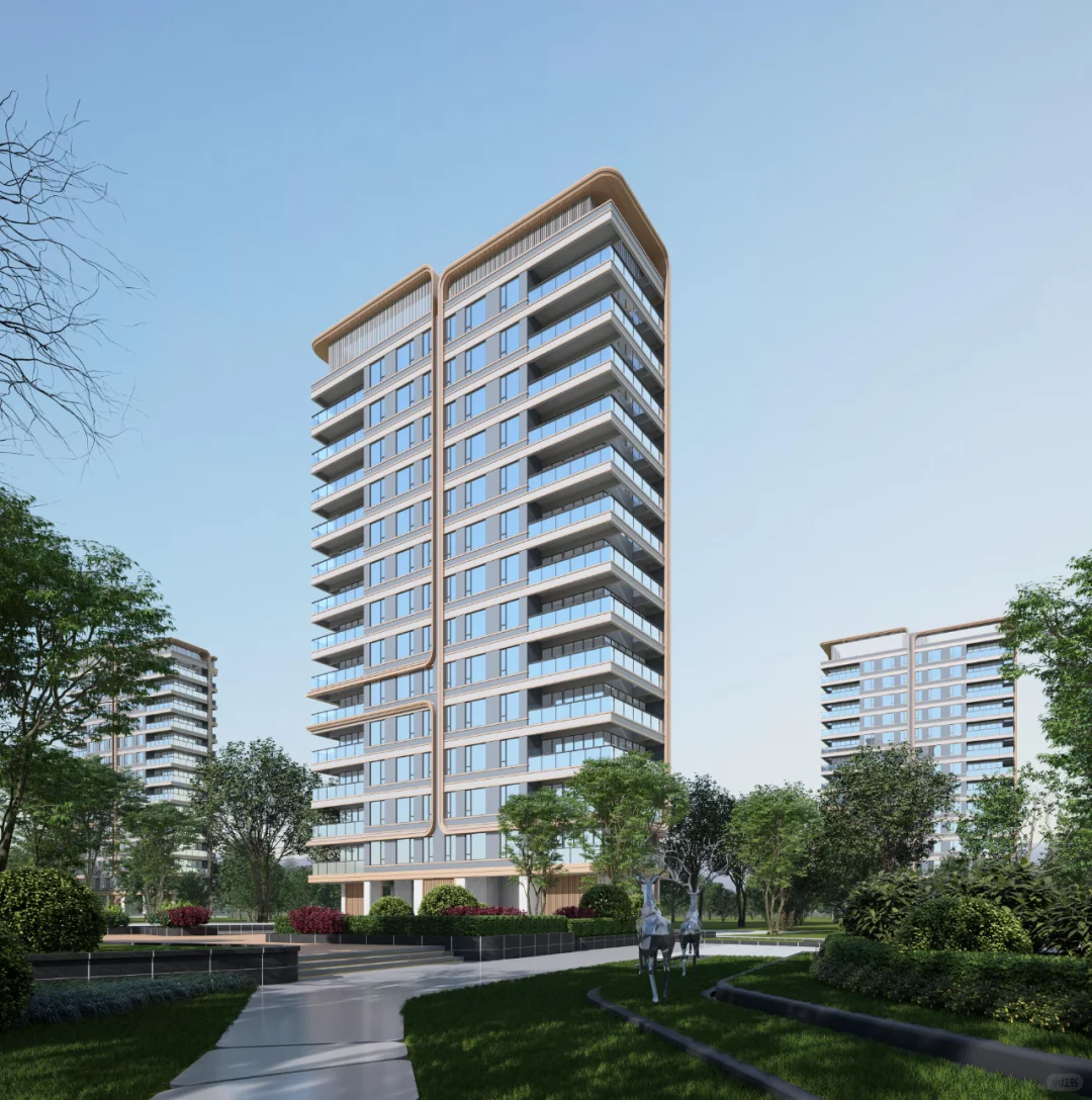 高端住宅 | 仪式中轴·极致户型·公建立面