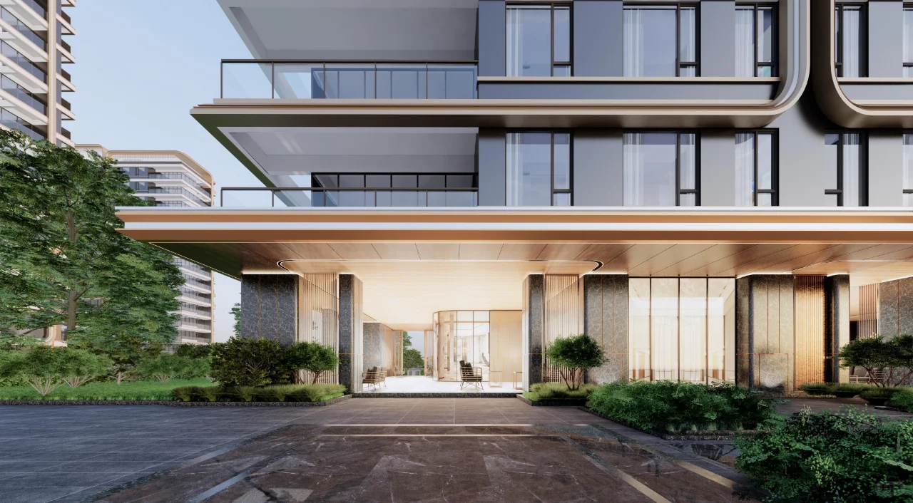高端住宅 | 仪式中轴·极致户型·公建立面