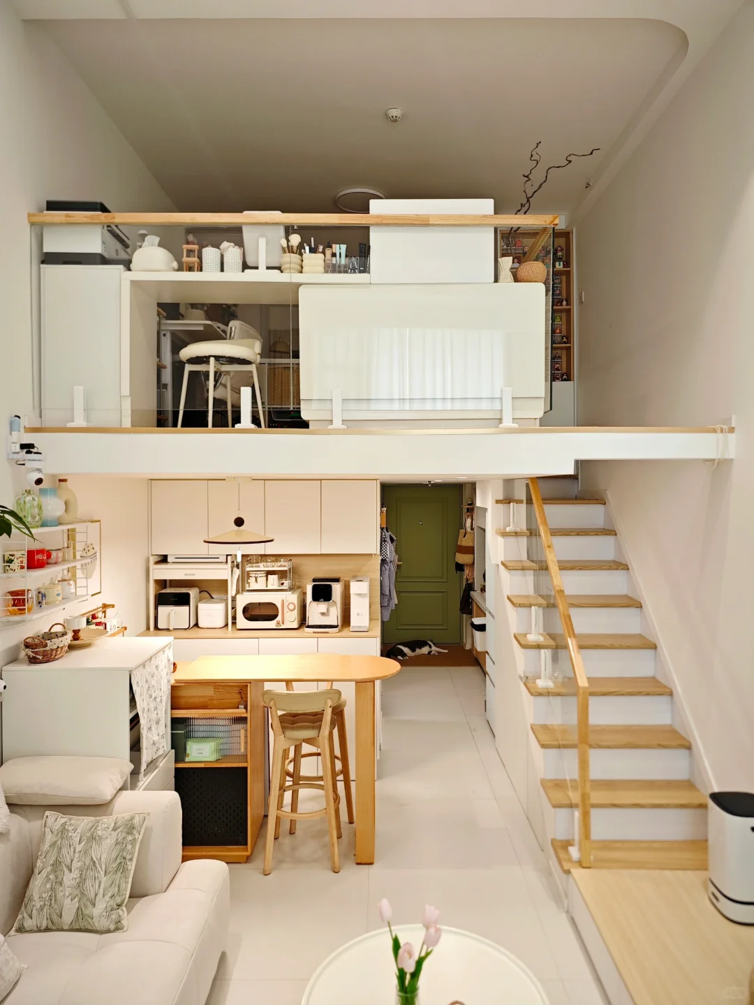 没听家里人的劝🏠买下29平loft公寓真的香