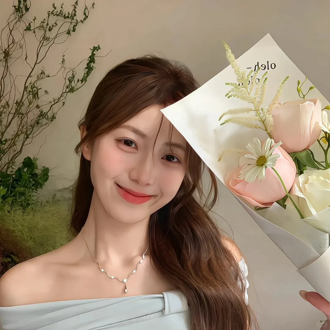 花与少女~11张好看干净女生头像