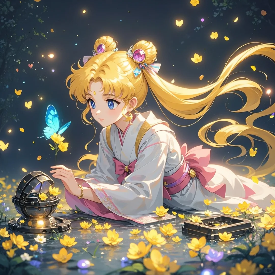 18张好看的美少女战士头像，水冰月头像