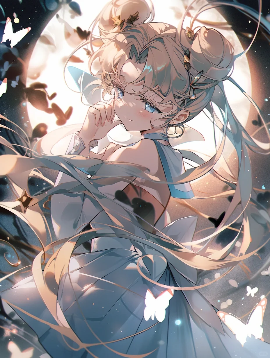midjourney美少女战士🌙月光下的水兵月
