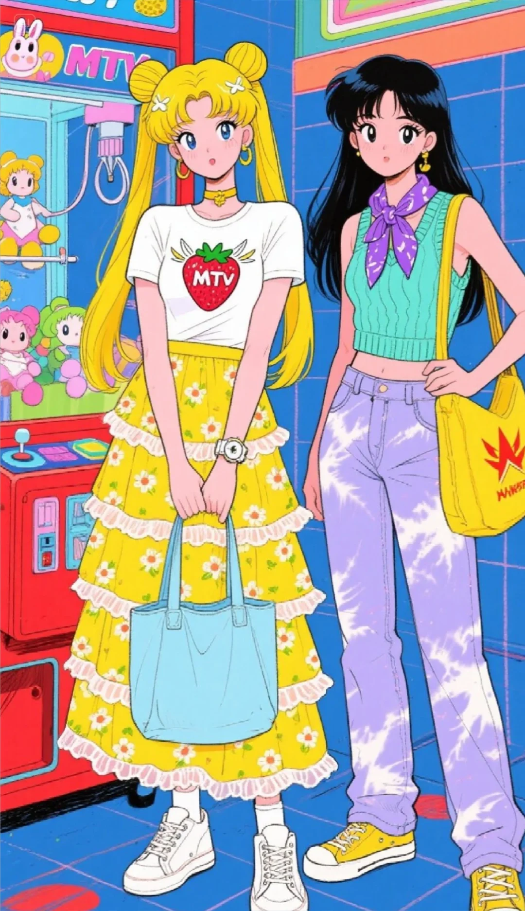 美少女战士出街的王炸皮肤