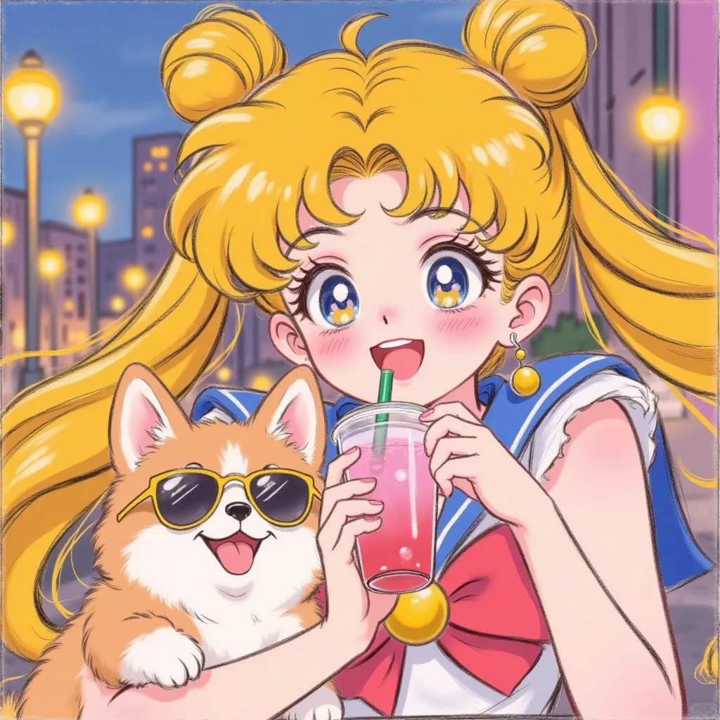 永不过时的月野兔美少女高清头像(≧∇≦)/