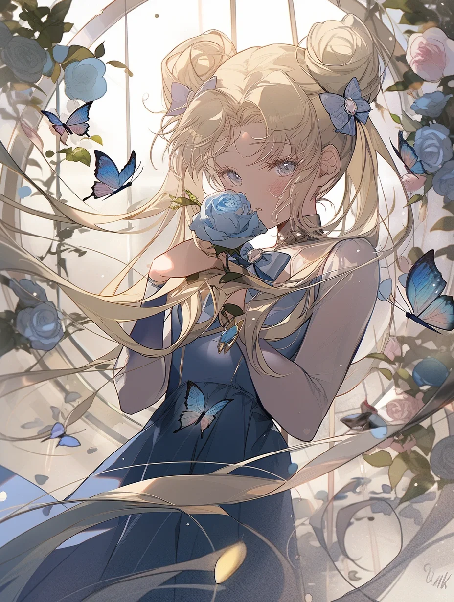 midjourney美少女战士🌙月光下的水兵月