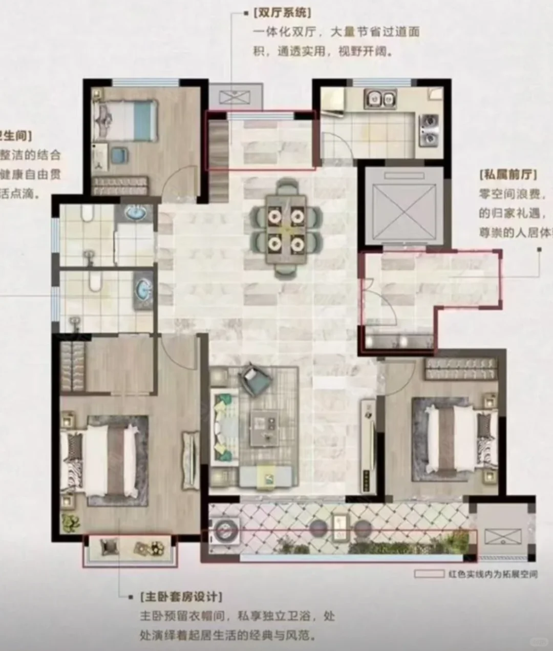 求助！这种户型怎么样？