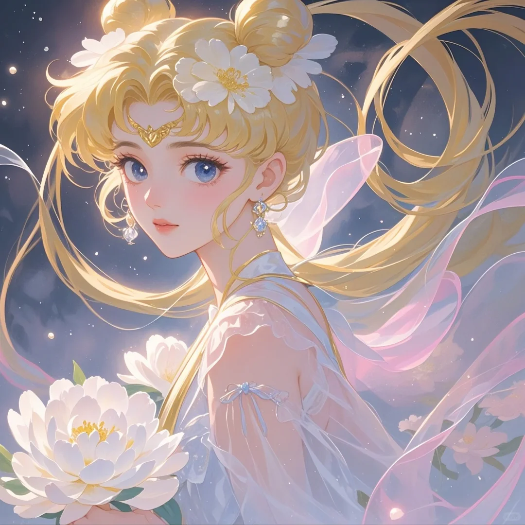 18张好看的美少女战士头像，水冰月头像