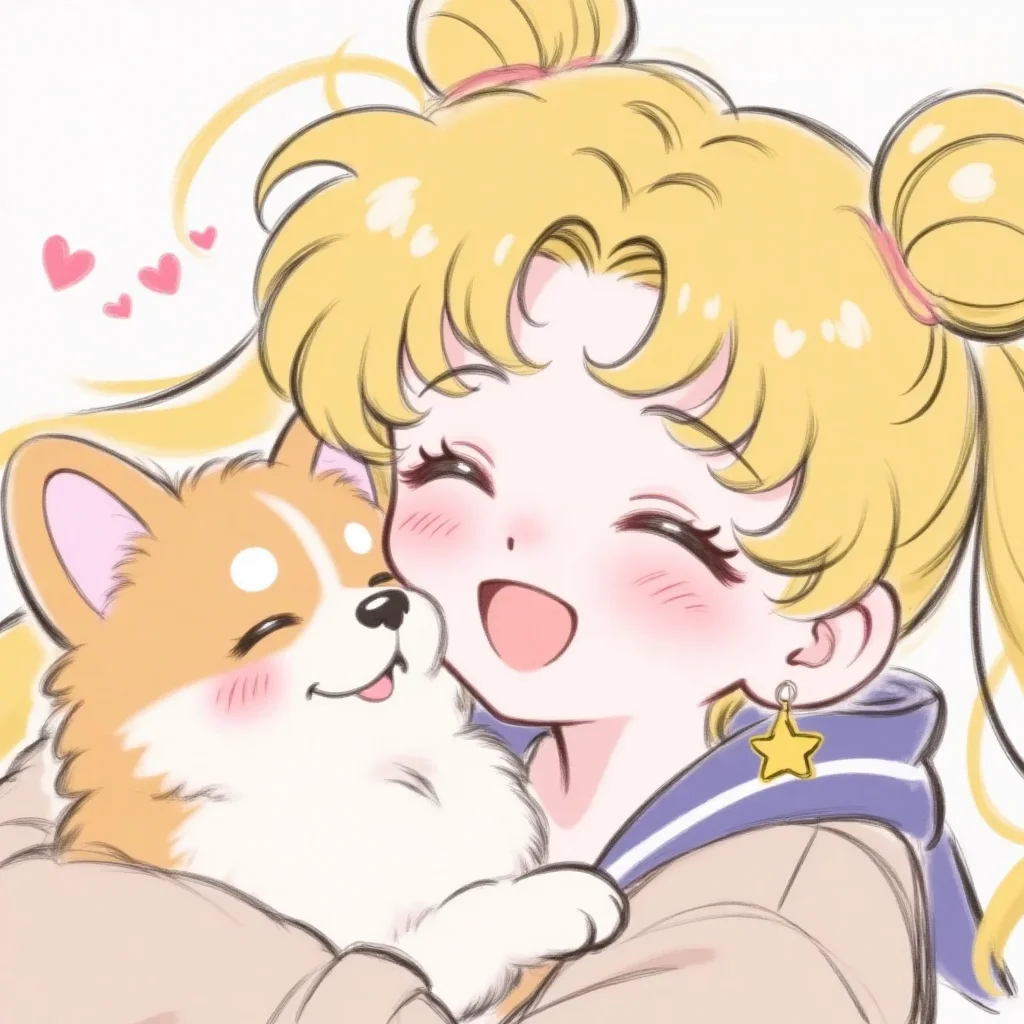 永不过时的月野兔美少女高清头像(≧∇≦)/