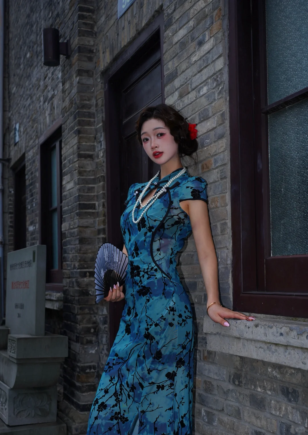 西湖拍旗袍手推波也太美了吧～