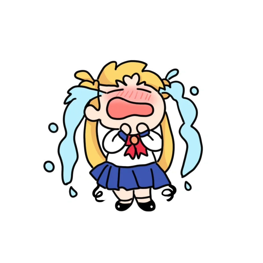 ᥬ🌝᭄美少女战士｜简笔画（附线稿）