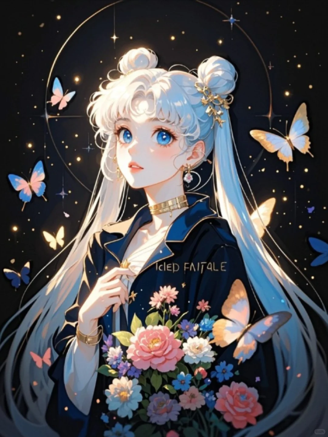 收集158：插画🌼蝴蝶美少女～