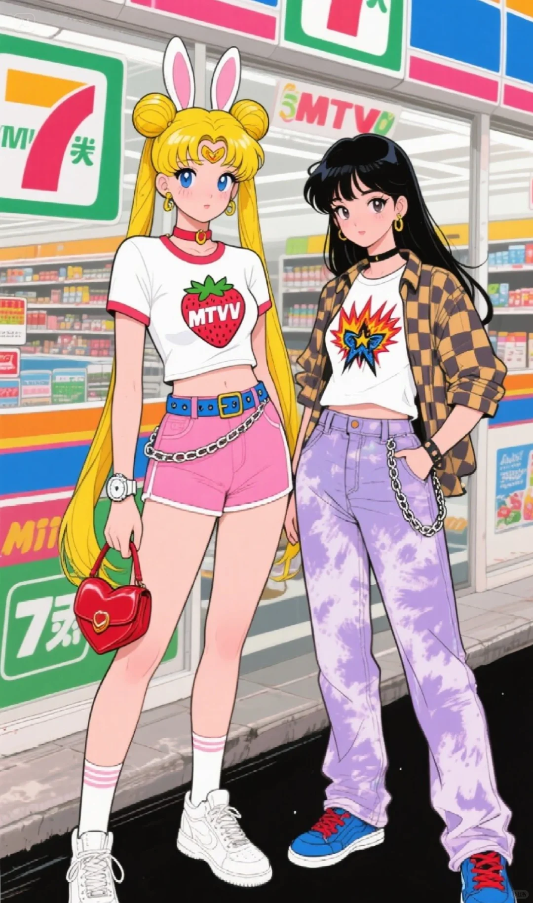 美少女战士出街的王炸皮肤