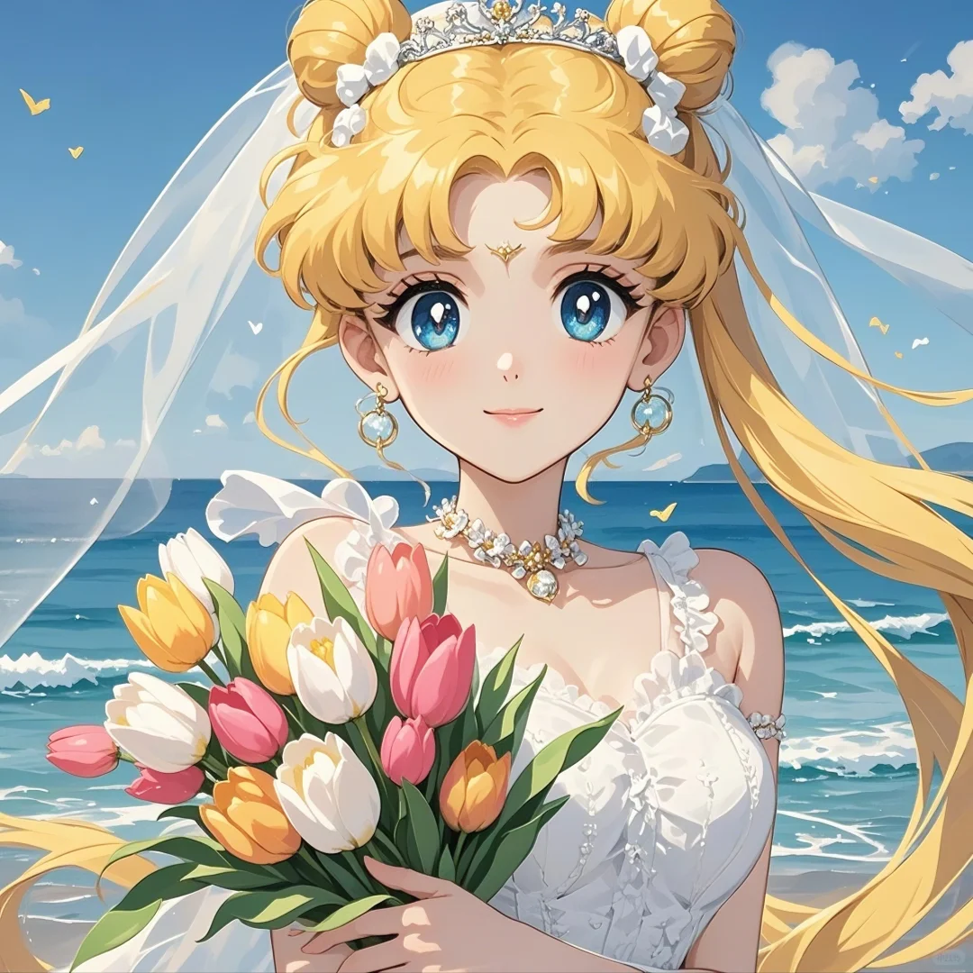 18张好看的美少女战士头像，水冰月头像